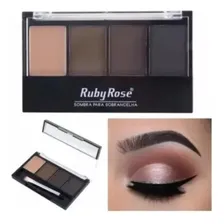 Sombra Para Sobrancelhas Com Primer Ruby Rose Foto mini 3