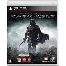 Sombras De Mordor Ps3 Mídia Física Foto  mini 1