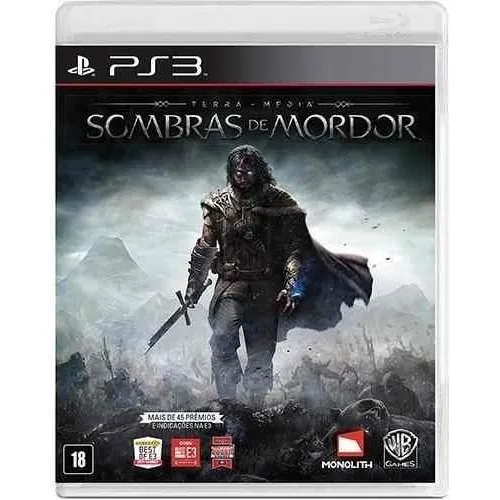 Sombras De Mordor Ps3 Mídia Física Foto 1