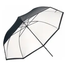Sombrinha Suavizadora 84cm Preta / Branca Foto mini 1