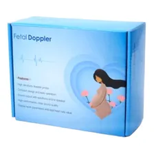 Sonar Fetal Doppler Fetal Batimentos Do Bebe Azul Foto mini 3