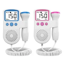 Sonar Fetal Doppler Ultrassom Ouvir Batimentos Bebe Monitor Foto mini 2
