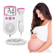Sonar Fetal Doppler Ultrassom Ouvir Batimentos Bebe Monitor Foto mini 3
