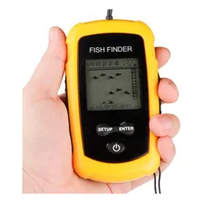 Sonar Portátil Com Sonda Ultra-sônica Para Pesca Fish Finder Foto mini  2