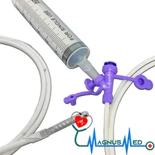 Sonda Nutrição Enteral Com Guia Ad 12fr Solumed X5 Foto mini  3