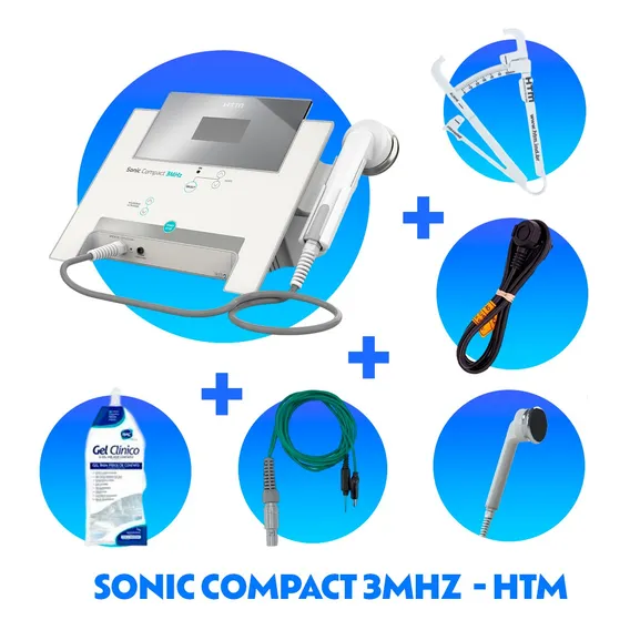 Sonic Compact Htm Ultrassom Microcontrolado 03 Mhz Foto 1