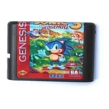 Sonic The Hedgehog 3 Mega Drive Genesis Foto mini 1