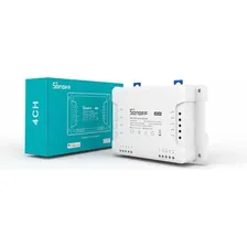Sonoff 4 Canais Wifi Interruptor Inteligente App Android Ios - Automação Residencial Compatível Com Google Home / Alexa Foto mini 4