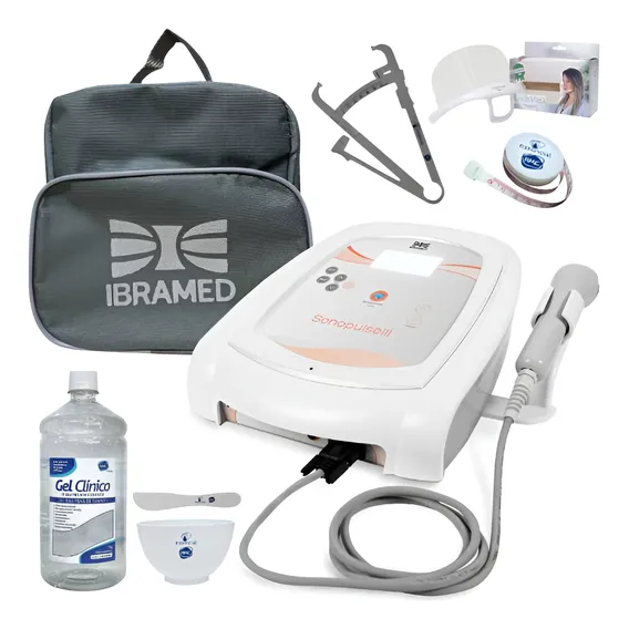 Sonopulse Iii Ibramed Ultrassom 1 E 3 Mhz Aparelho Portátil Foto 1