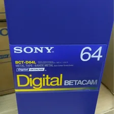 Sony Fita Video Betacam Digital Bct-d64l 64 Minutos Foto mini 2