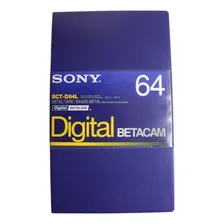 Sony Fita Video Betacam Digital Bct-d64l 64 Minutos Foto mini 3