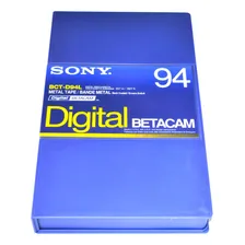 Sony Fita Video Betacam Digital Bct-d94l Lacrada 94 Min Foto mini 2