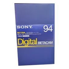 Sony Fita Video Betacam Digital Bct-d94l Lacrada 94 Min Foto mini 1