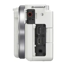 Sony Lcz Sony Alpha ZV-E10 ILCZVE10L mirrorless cor branco Foto mini 4
