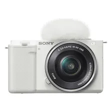 Sony Lcz Sony Alpha ZV-E10 ILCZVE10L mirrorless cor branco Foto mini 1