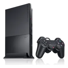 Sony PlayStation 2 Slim Standard Black Foto mini 1