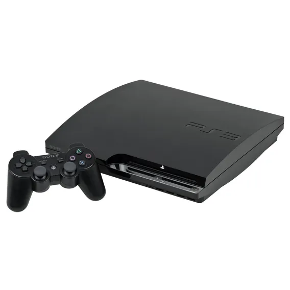 Sony PlayStation 3 Slim CECH-30 320GB Standard cor charcoal black 2009 Foto 1