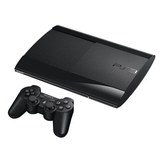 Sony PlayStation 3 Super Slim 250GB FIFA 13 cor charcoal black Foto 1