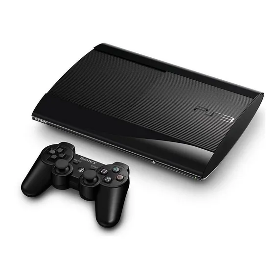 Sony PlayStation 3 Super Slim 500GB Beyond Two Souls + Last Of Us cor charcoal black Foto 1