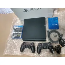 Sony Playstation 4 Slim - Ps4 1tb Completo Cor Preto Foto mini 2
