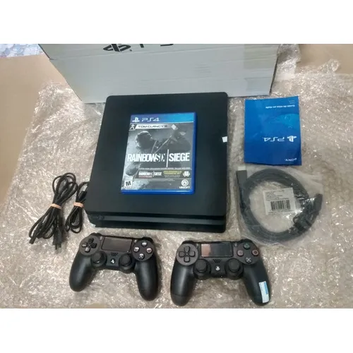Sony Playstation 4 Slim - Ps4 1tb Completo Cor Preto Foto 1