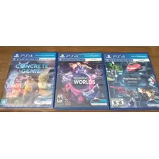 Sony Playstation VR CUH-ZVR1 completo para jogos de ps4 funciona no ps5 Foto mini 4