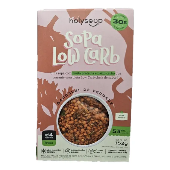 Sopa Low Carb Holy Soup 160gr Foto 1