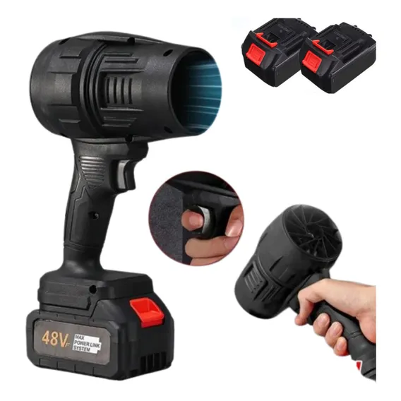 Soprador Bpx-store Soprador Turbo Jato Bateria 1050w Preto 110v/220v Foto 1
