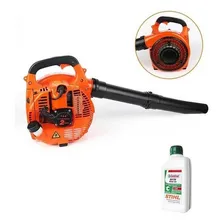 Soprador De Folhas Gasolina Ultra Leve + Oleo Sthil 2t 26cc Foto mini 1