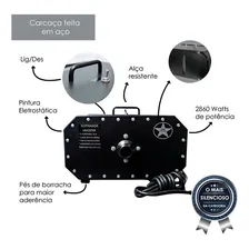 Soprador Master Hard Wind -4 Turbinas 2860 Watts Pet Shop Cor Preto 220V Foto mini 3