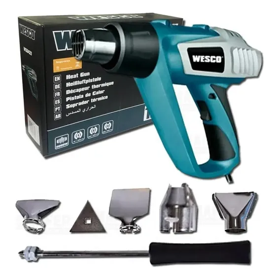 Soprador Térmico 2000w Ws6427 Wesco + Bicos Foto 1