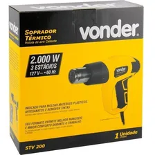 Soprador Térmico Pistola Ar Quente Assoprador Profissional 220V Foto mini 3