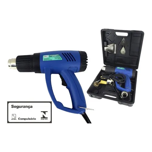 Soprador Térmico Pistola Ar Quente Mxt 127v 1600w + Maleta Foto 1