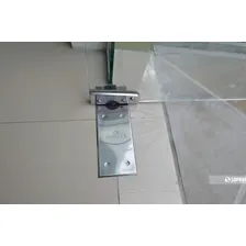 Soprano P330 Mola Piso Porta Vidro Potência Ajustável Eixo Santa Marina Portas Até 120Kg Inox Foto mini  3