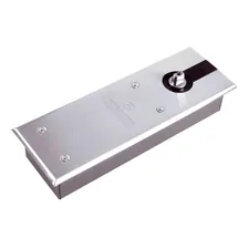 Soprano P330 Mola Piso Porta Vidro Potência Ajustável Eixo Santa Marina Portas Até 120Kg Inox Foto mini  2