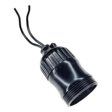 Soquete Bocal Pendente Lâmpada Com Rabicho Preto E27 2a Foto mini 3