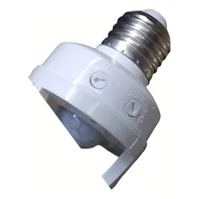 Soquete Com Sensor De Presença LĂąmpada E27 FotocĂ©lula 360Âș Foto mini 4