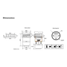 Soquete Para Abajur Termoplástico Com Rosca Branco E27 Foto mini 3
