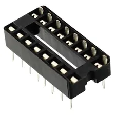 Soquete Para Ci 16 Pinos Dip Estampado Pci - Kit 5 Peças Foto mini 4