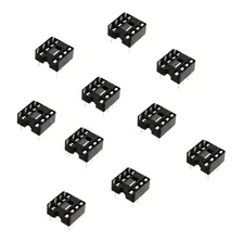 Soquete Para Ci 8 Pinos Dip Estampado Pci - Kit 10 Peças Foto mini 1