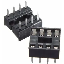 Soquete Para Ci 8 Pinos Dip Estampado Pci - Kit 10 Peças Foto mini 2
