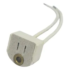 Soquete Para Lâmpada Do Foto Ultralux Dabi Cor Branco Foto mini 1