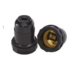 Soquete Para Lâmpada Germer De Soquete Abajour Preto Termoplástico Foto mini 1