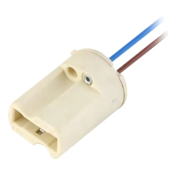 Soquete para lâmpada Macroled de Zócalo G9 Branco cerâmica para interior kit x 10 unidades Foto 1