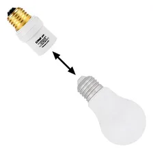 Soquete Prolongador Extensor Adaptador Rosca Carga 150w E27 Foto mini 4