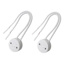 Soquete Rabicho Para Lampada Tubular T8 Com 2 Peças Foto mini 1