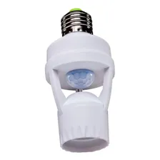 Soquete Sensor De Presença Lâmpada Bocal E27 Movimento 360 Foto mini 2