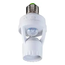 Soquete Sensor De Presença Lâmpada Bocal E27 Movimento 360 Foto mini 1