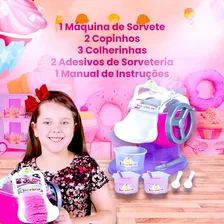 Sorveteria Infantil Faz Sorvete De Verdade - Lugo Brinquedos Foto mini 4