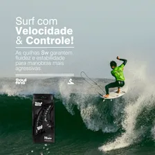 Soul Fins Quilha Fcs2 Média Preta Triquilha Fcs2 + Chavinha de Quilha Surf Pranchinha Shortboard Quilha RÃgida Performance 3 Unidades Foto mini 2